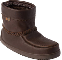 Manitobah Mukluks - WOMEN'S WATERPROOF ANKLE TAMARACK GRAIN MUKLUK BOOTS