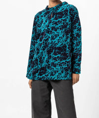 Komil - Tamara Velvet Key Hole Top