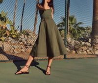 Veronica Beard - Ennis Belted Midi Dress