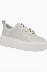 J/Slides - Women's Aria Leather Platform Sneakers