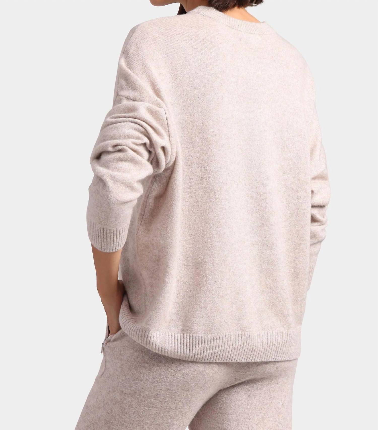 Minnie Rose - Cashmere Oversized Crewneck Sweater
