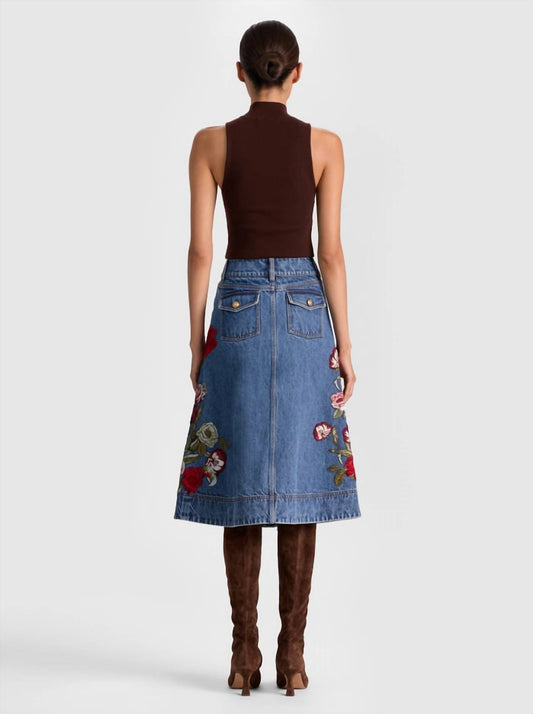Alice + Olivia - Dahlia Midi Skirt