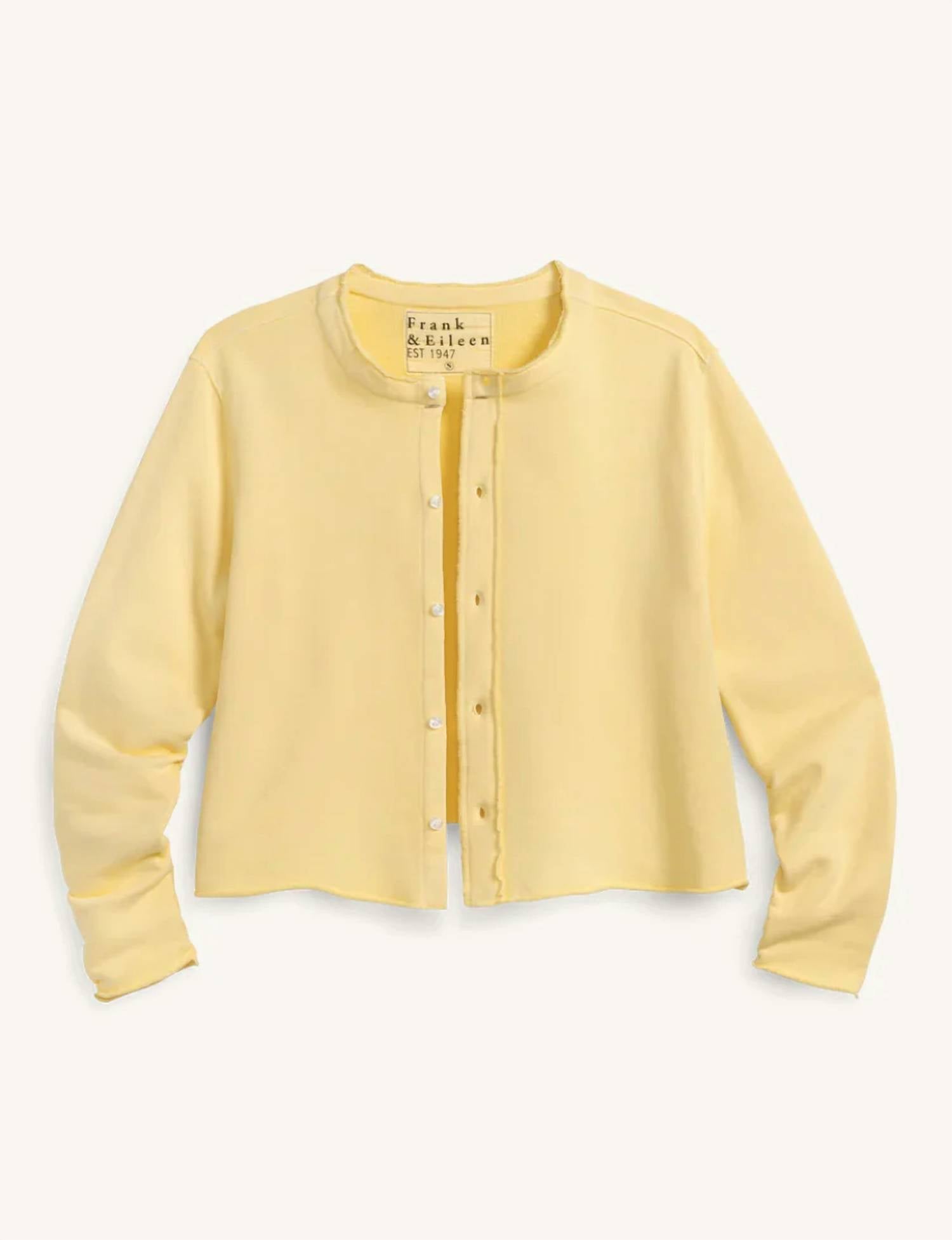 Frank & Eileen - Jackie Fleece Cardigan