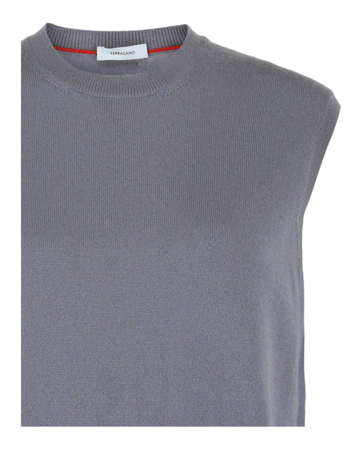 Salvatore Ferragamo - Women's Ribbed Cashmere Knit Vest