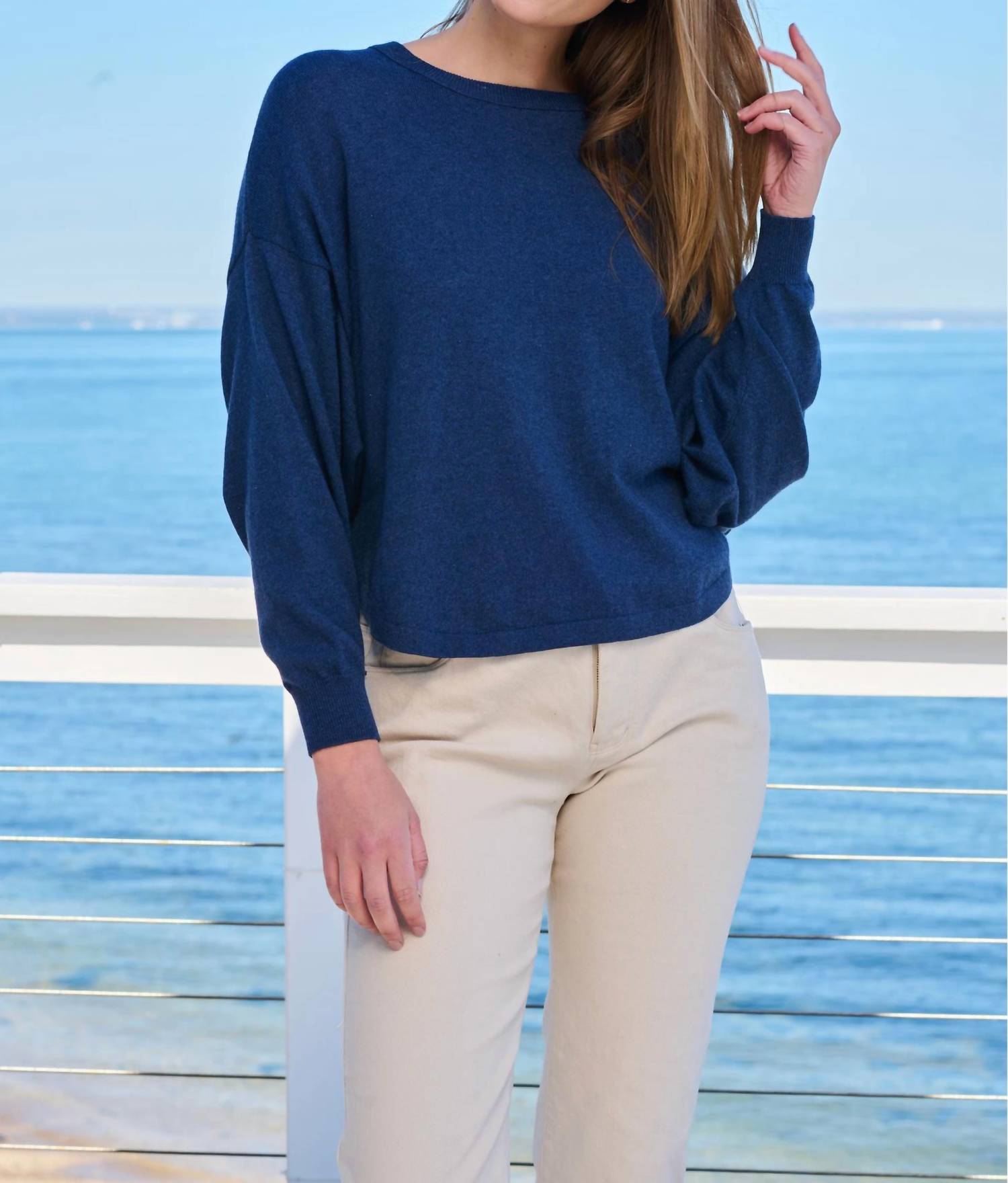 Halle Spring Crewneck Sweater