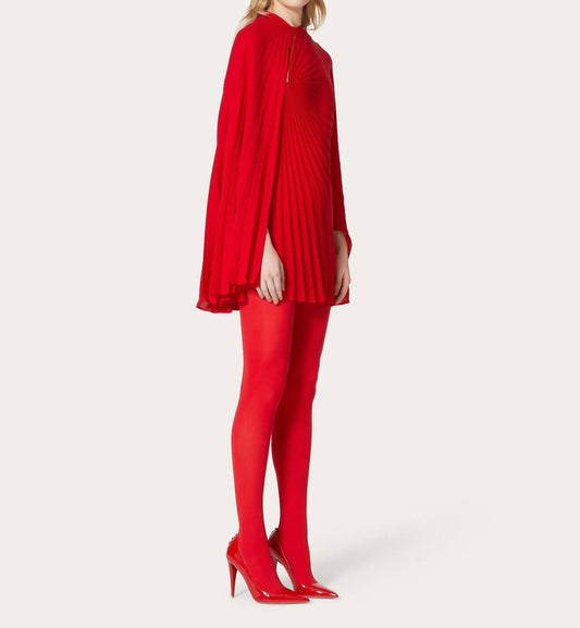 Valentino - Two Layer Pleated Dress