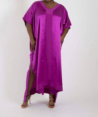 Sante Grace - Muse Italian Silk Charmeuse Caftan Dress