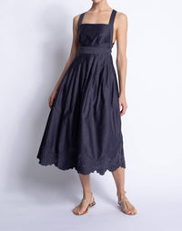 Karina Grimaldi - Mora Embroidered Midi Dress