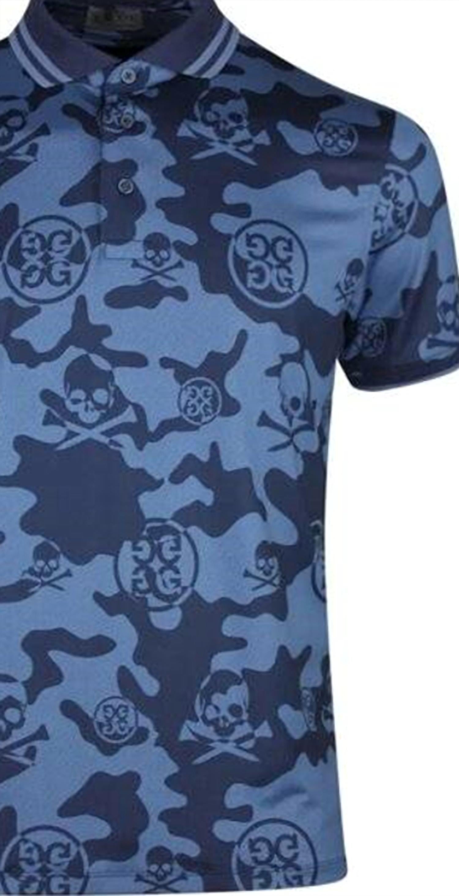 G/Fore - Men's Exploded Icon Camo Tech Jersey Slim Fit Shirt