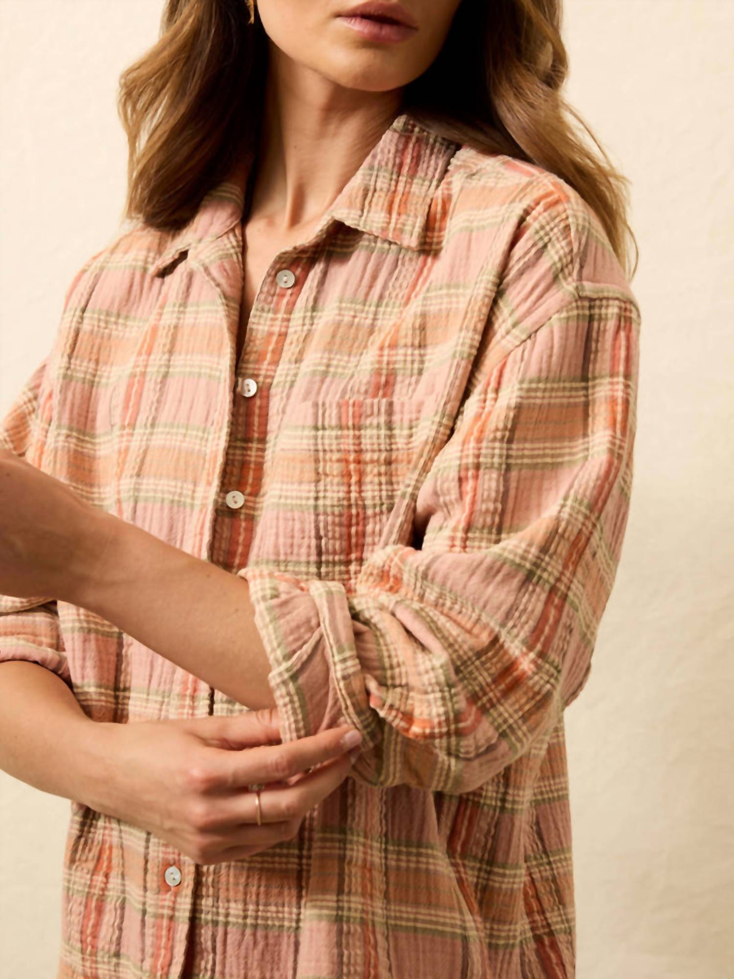 Faherty - Dune Cotton Gauze Relaxed Shirt
