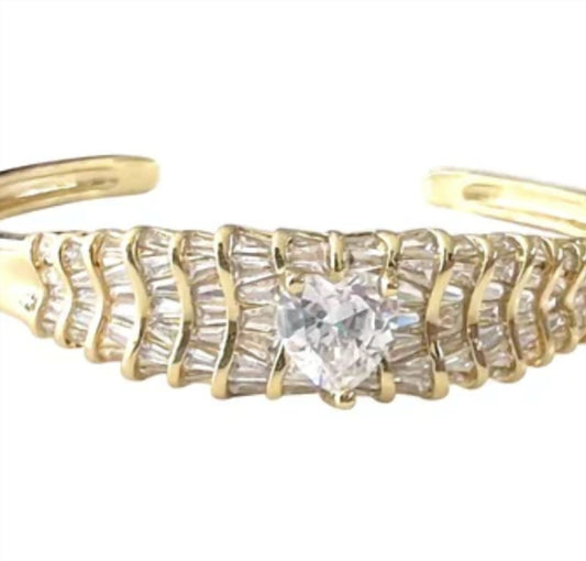 Gemelli - Women's Radiant Heart Bracelet