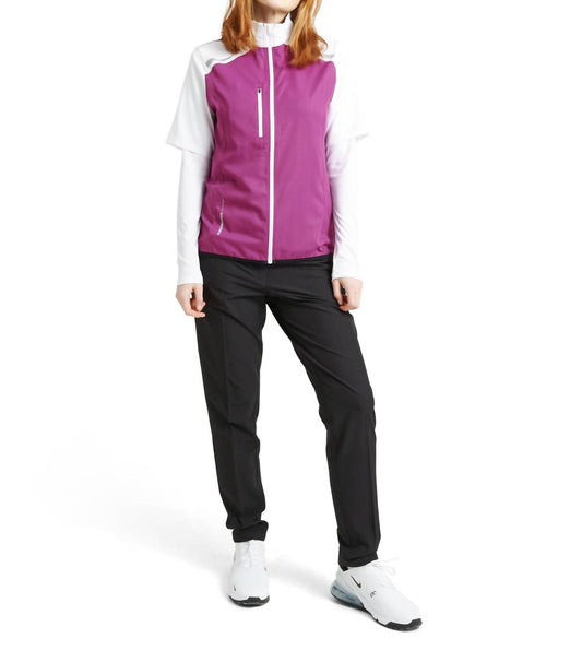 Abacus Sportswear Us - Lanark Stretch Wind Zip Golf Shirt (5oz)