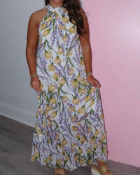 Umgee - Florence Floral Maxi Dress