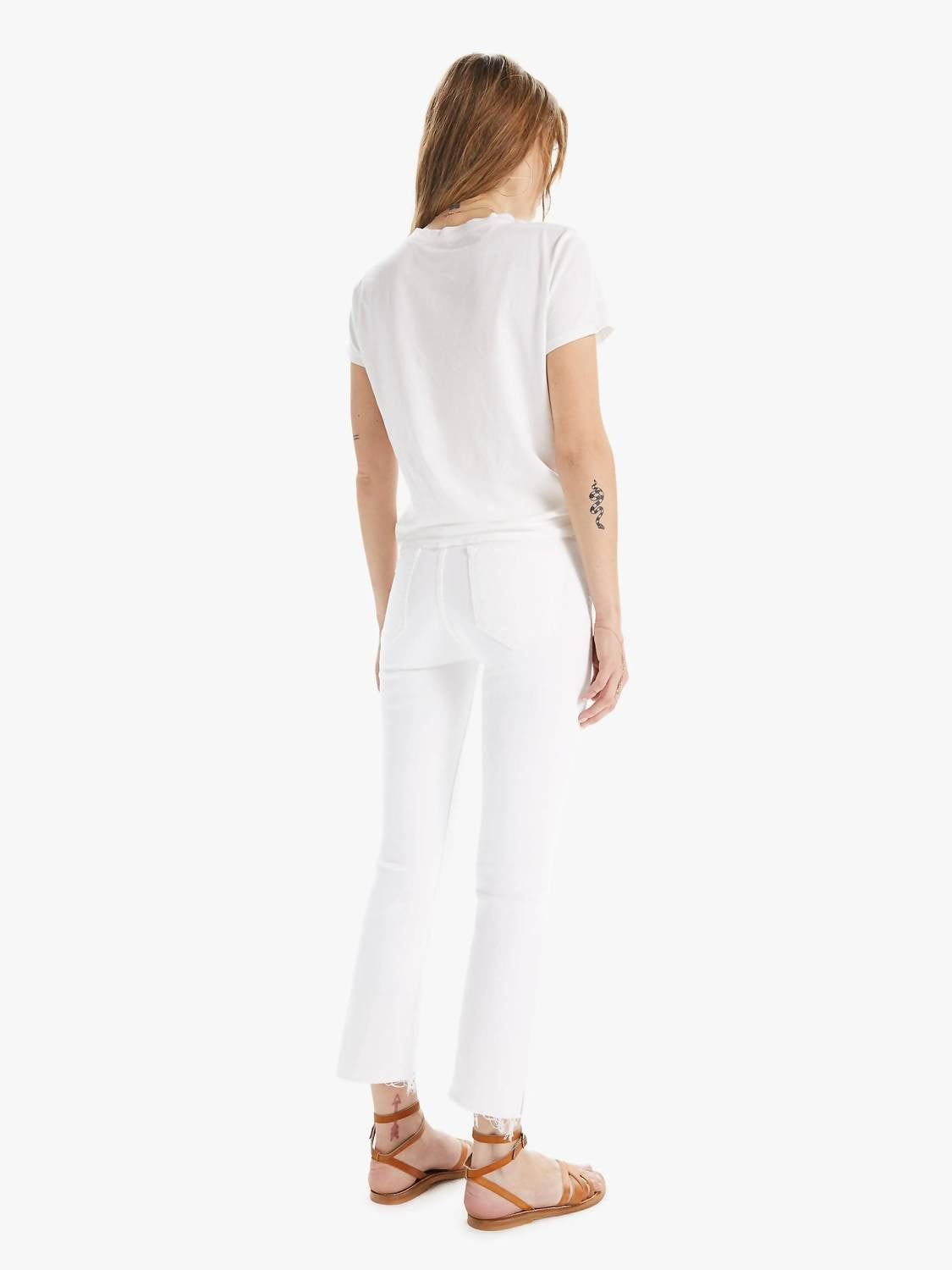 Mother - Insider Crop Step Fray Jeans