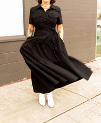 Dress Forum - Cargo Shirt Maxi Dress