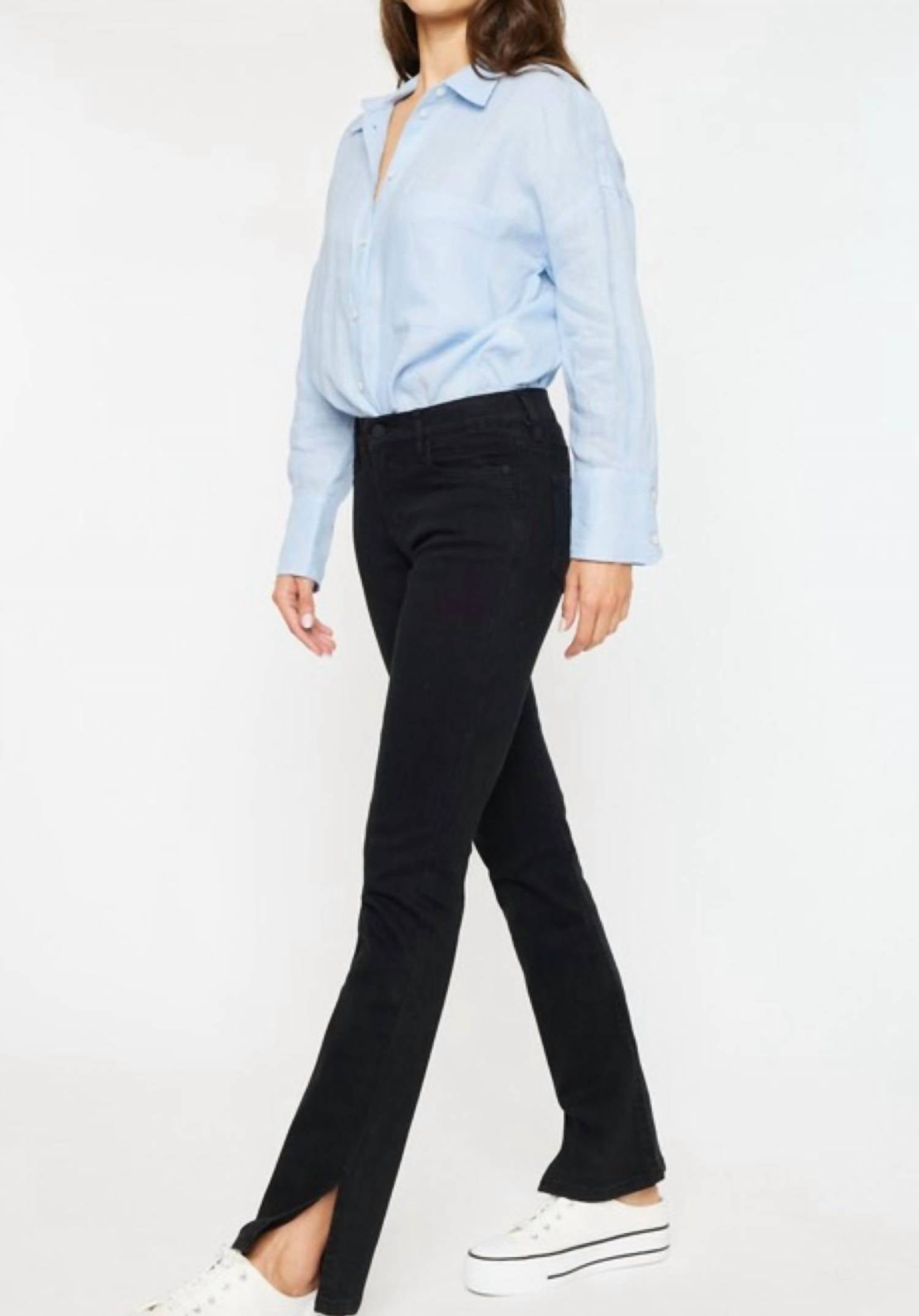 Kancan - Mid Rise Bootcut Jeans
