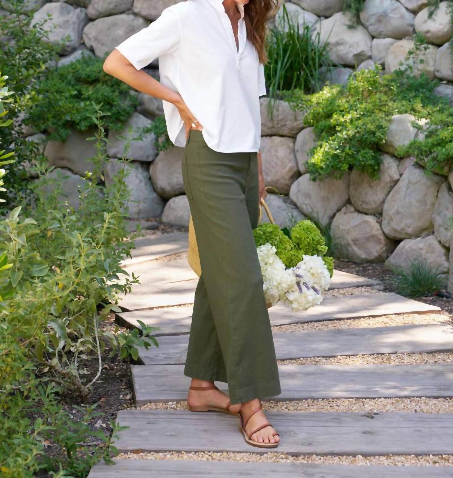 Frank & Eileen - Wexford Wide Leg Trouser