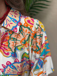 Umgee - Paisley Print Maxi Dress