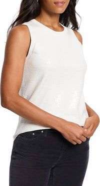 Nic + Zoe - Sequin Knit Tank