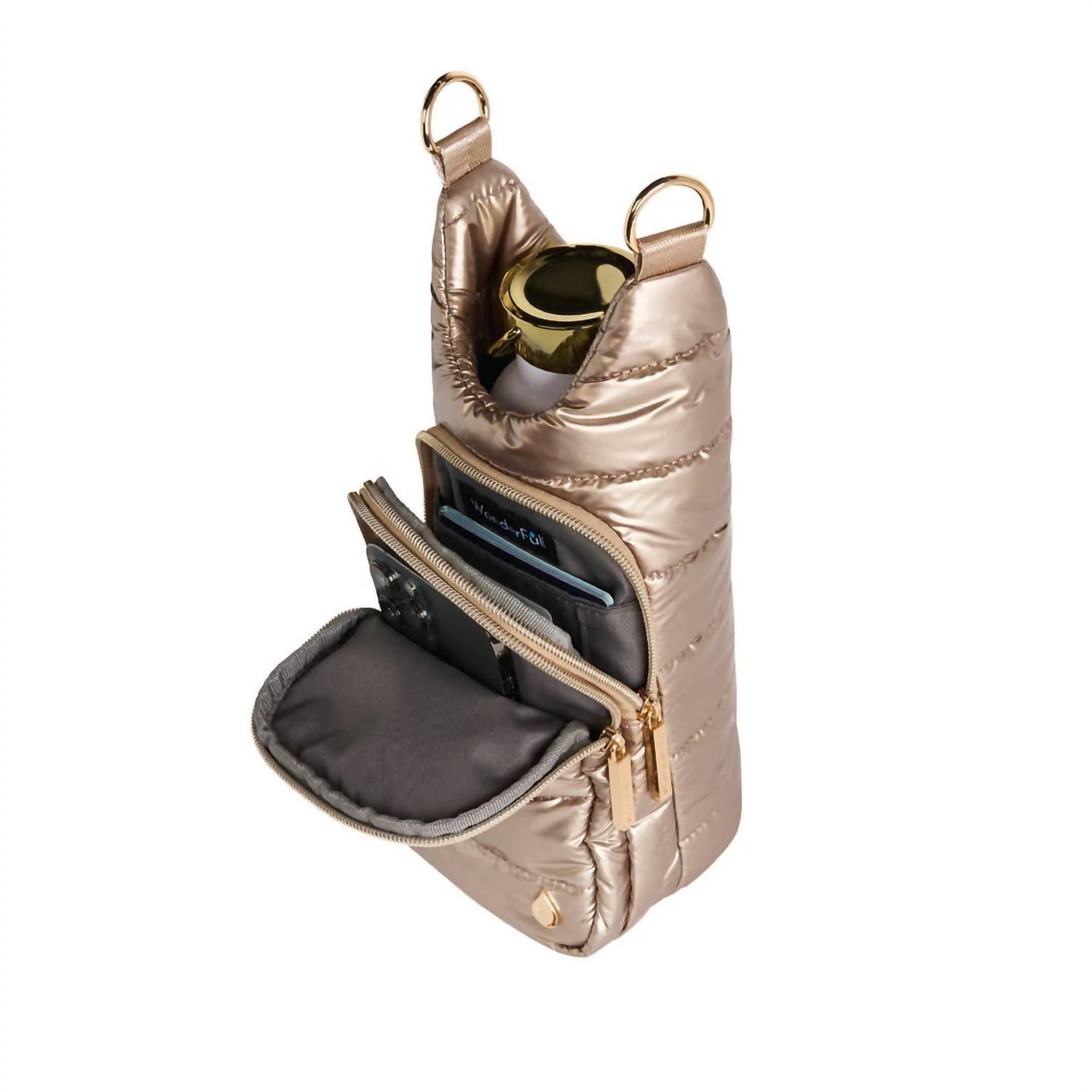 WanderFull Women's Durable Nylon Hydrobag in gold - women's bag - view 6
