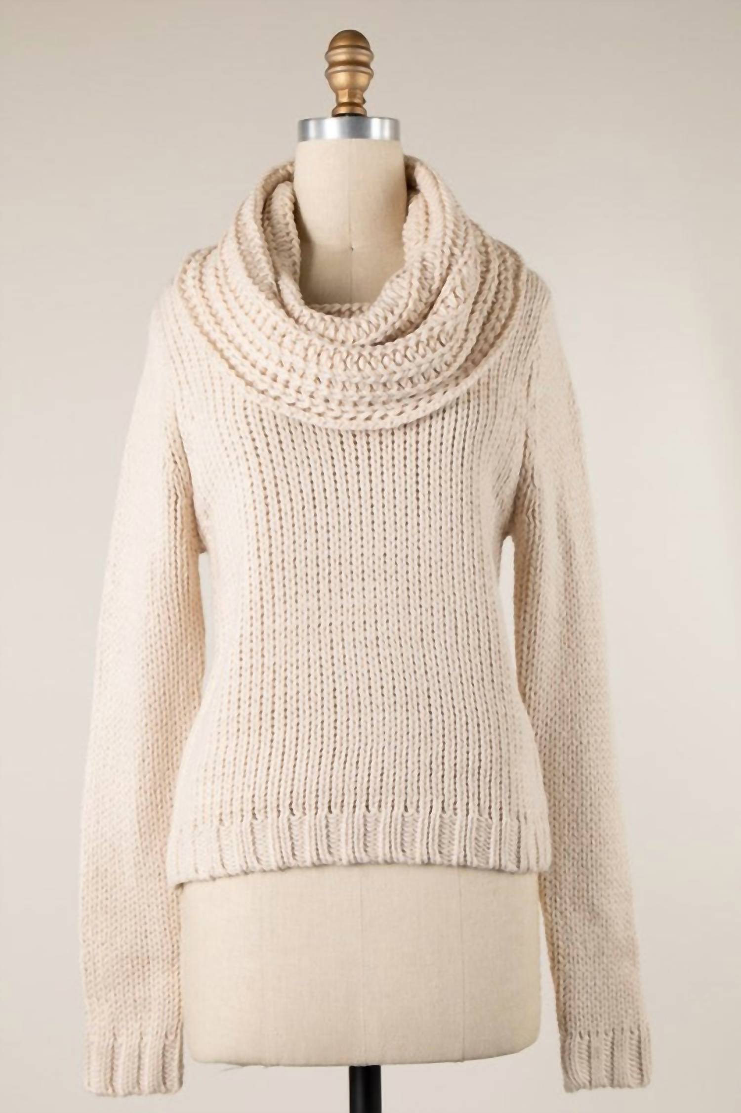 Miracle - Aspen Chunky Cowl Neck Sweater