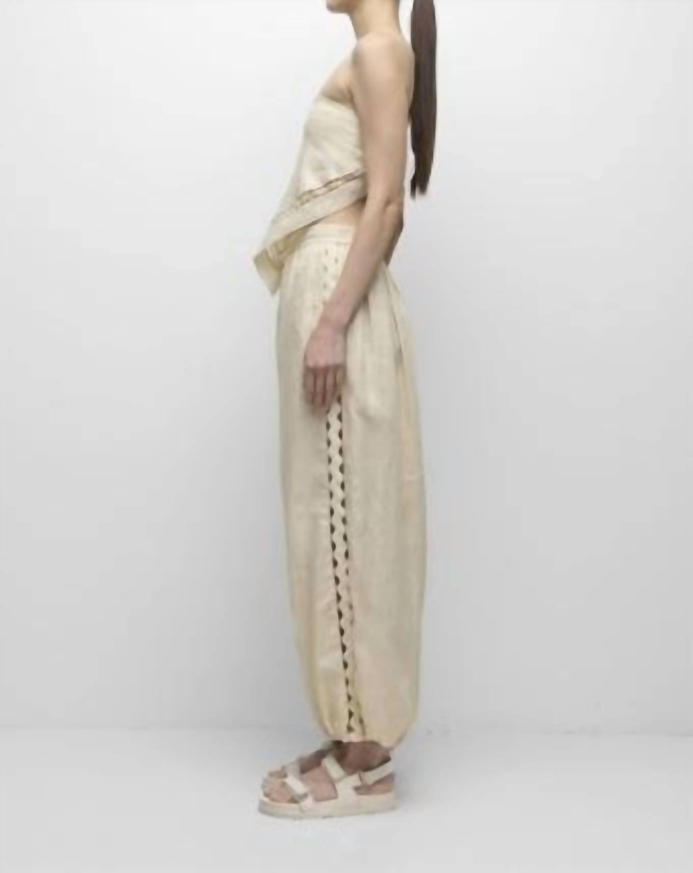 Simkhai - Lahni Linen Lace Top