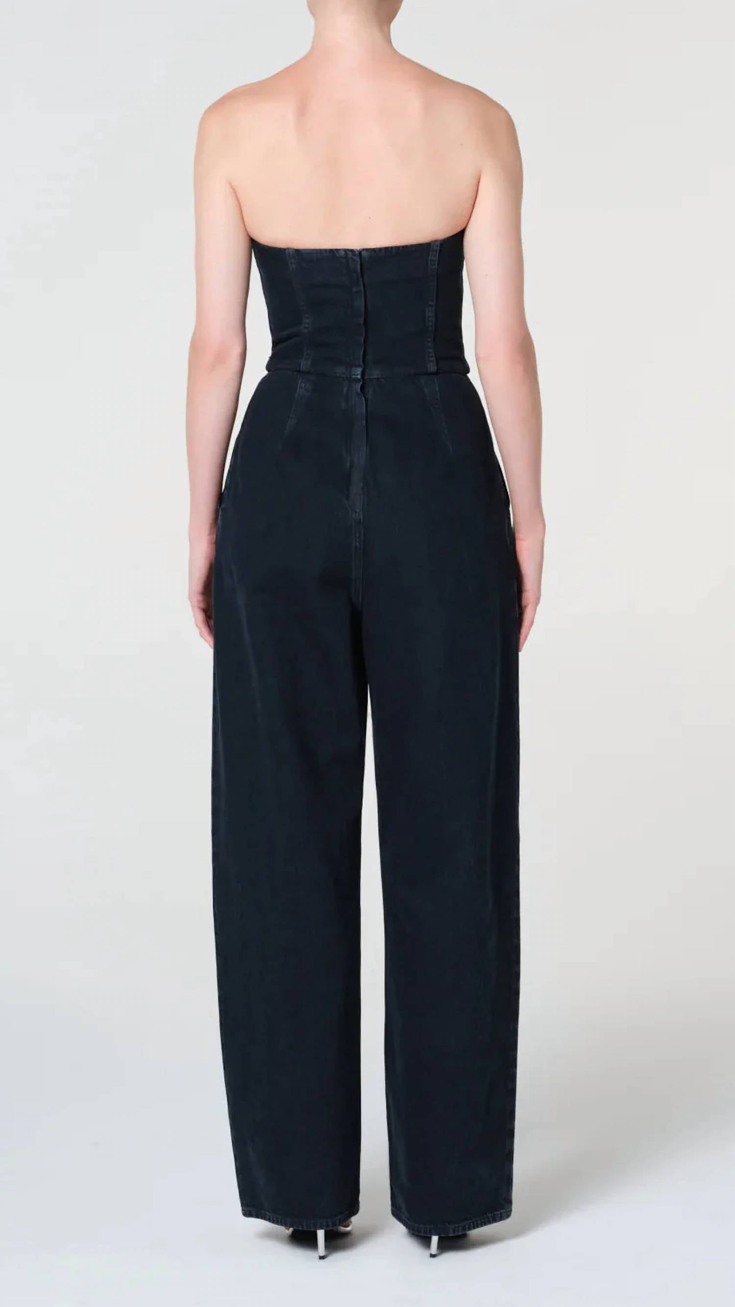 Agolde - Agyness Strapless Jumpsuit