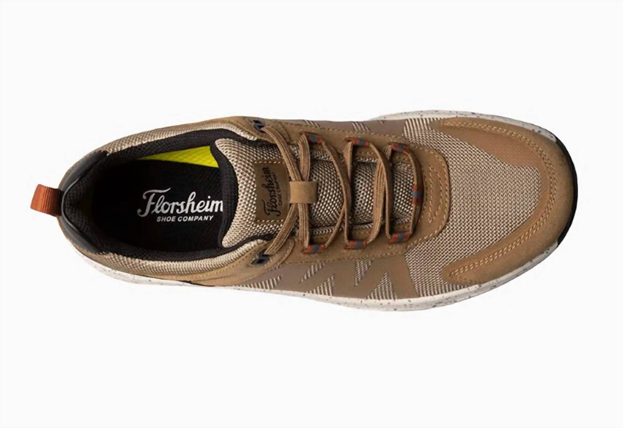 Florsheim Men's Tread Lite Mesh Sneakers in tan - men's sneaker - alternate view