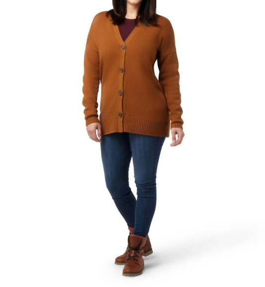 Smartwool - Cozy Lodge Merino Wool Boyfriend Cardigan Sweater