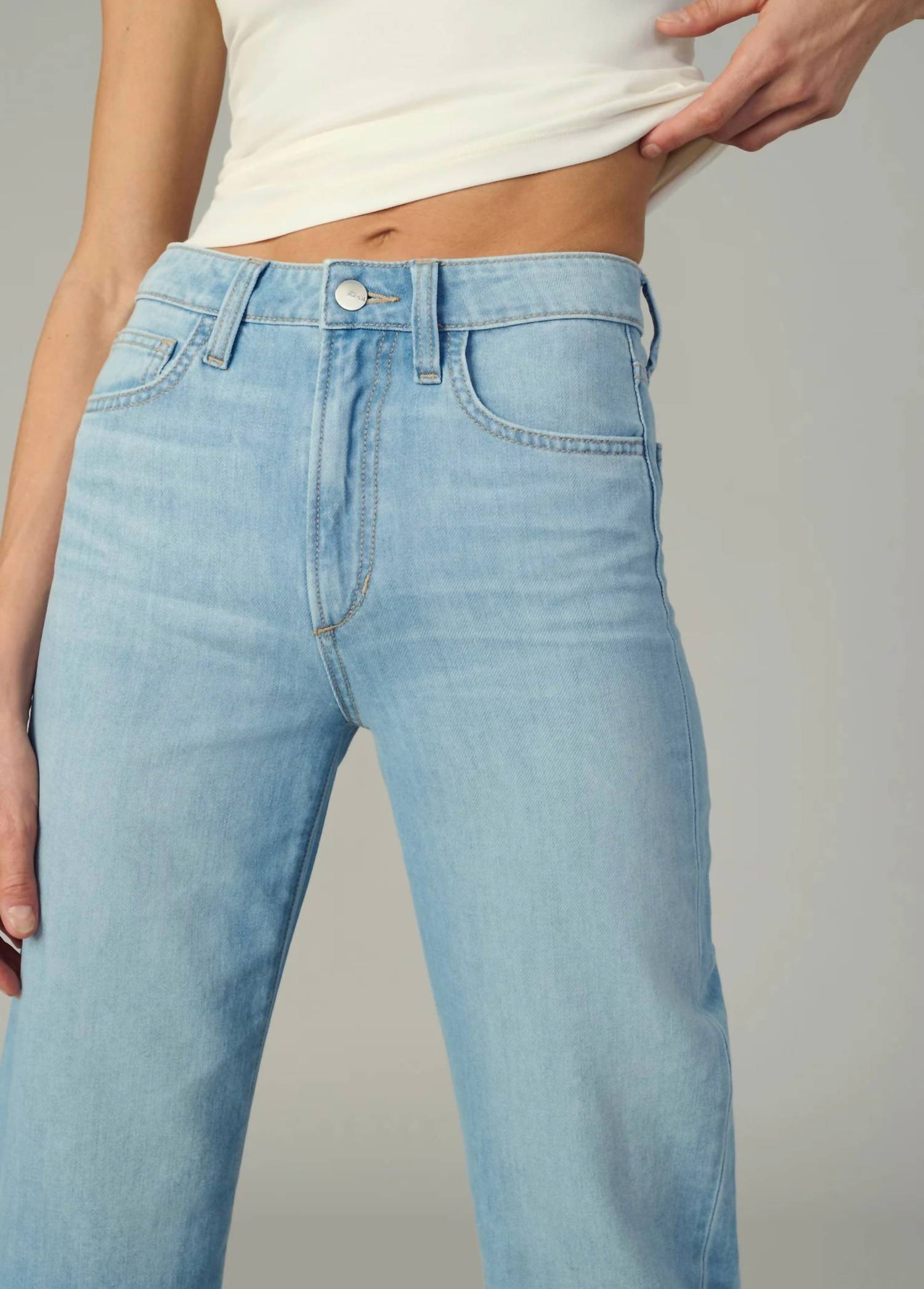 Joe'S Jeans - Blake High Rise Wide Leg Crop Jeans
