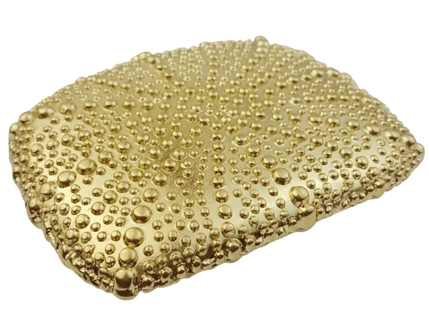 Axesoria West - Leather Belt with Plaque Buckle