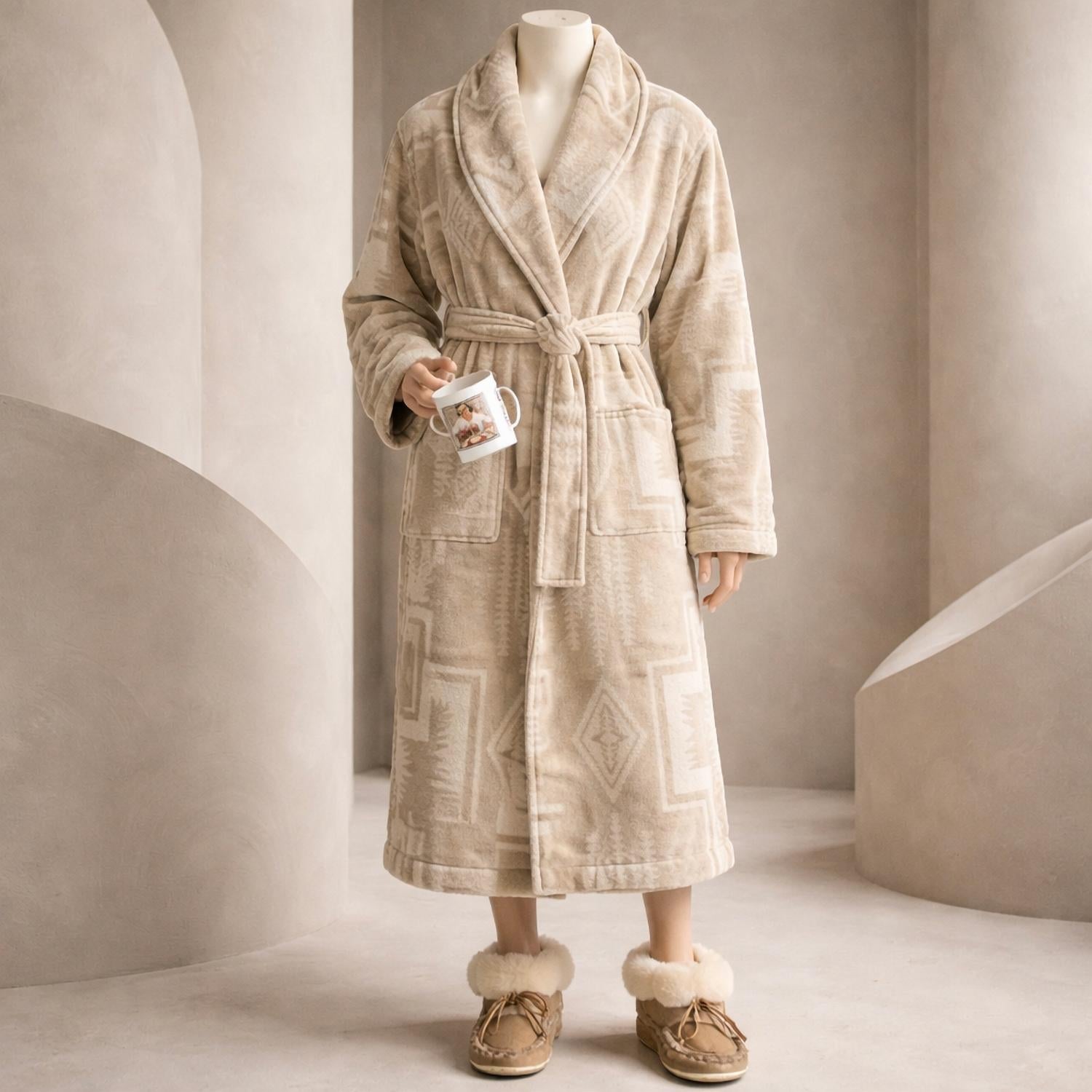 Pendleton - Women's Cotton Terry Velour Robe
