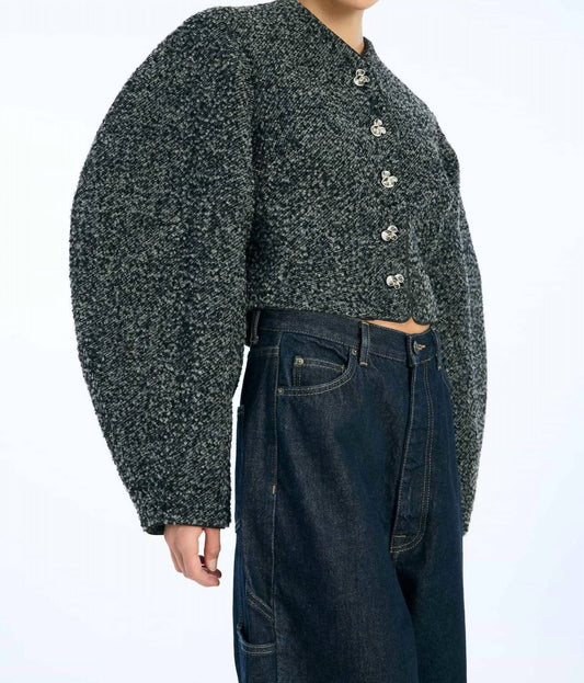 Rotate - Boucle Short Jacket