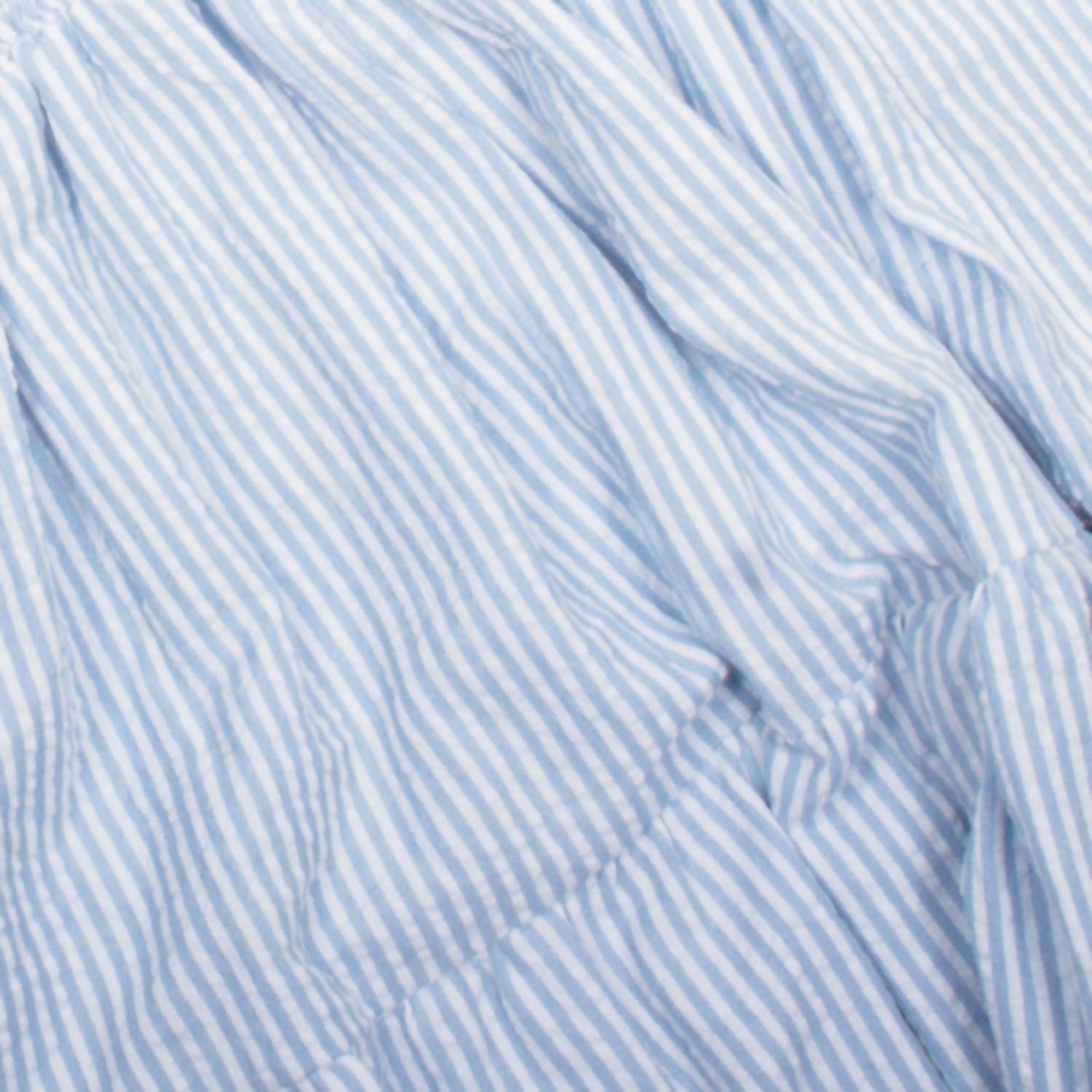 8 Oak Lane - Seersucker Smocked House Dress