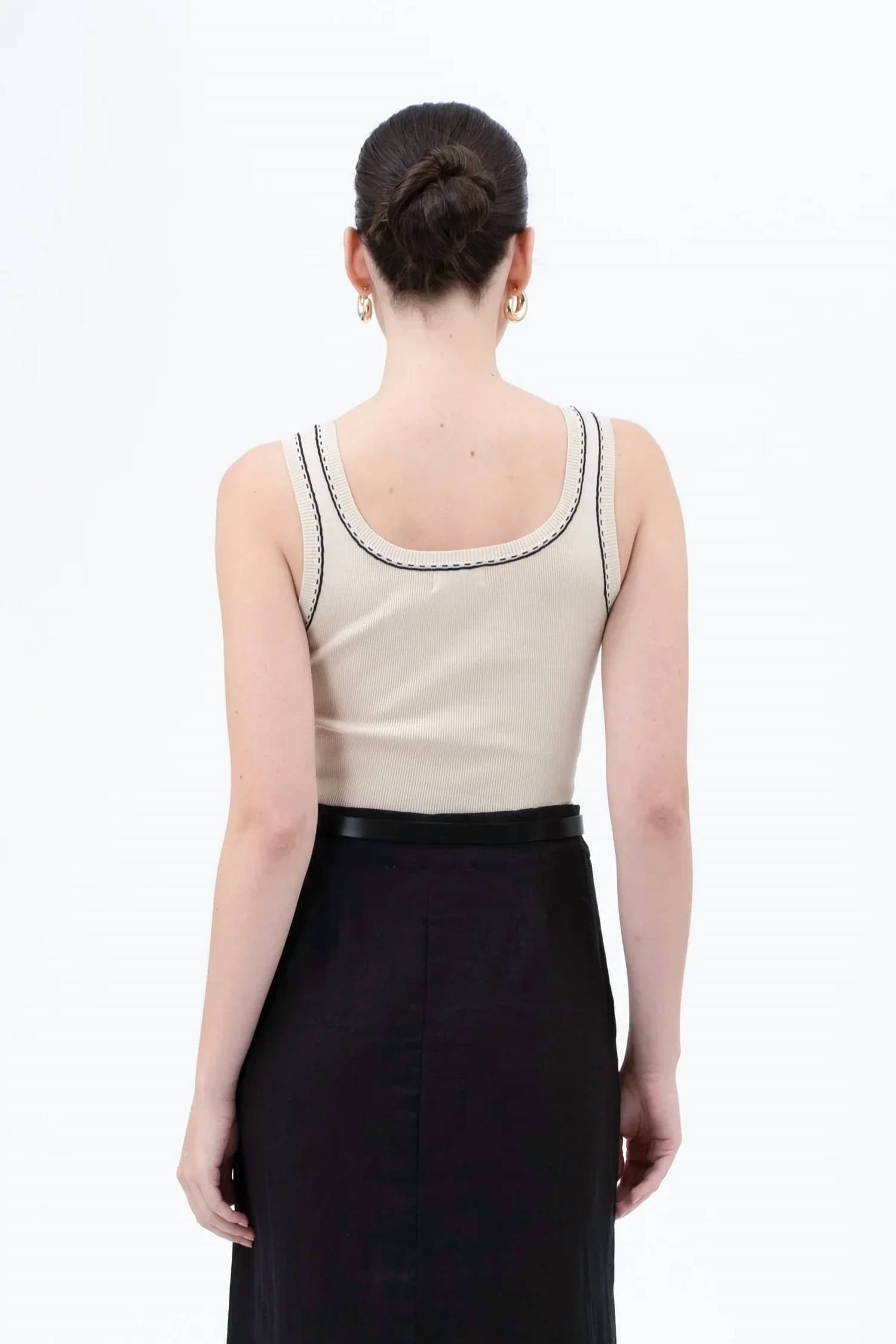 Blu Pepper - Sable Thread Tank Top