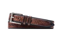 Martin Dingman - Artisan Center Stitch Italian Saddle Leather Belt