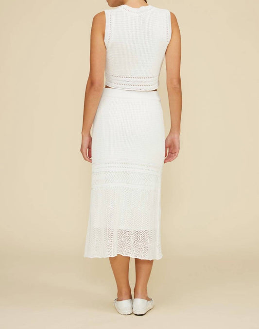 Lucy Paris - Bryson Crochet Skirt