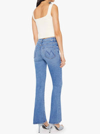 Mother High Waisted Weekender Skimp Jeans in swing and a miss - women's jeans - alternate view