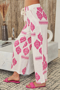 Milio Milano - Linen Damask Pants