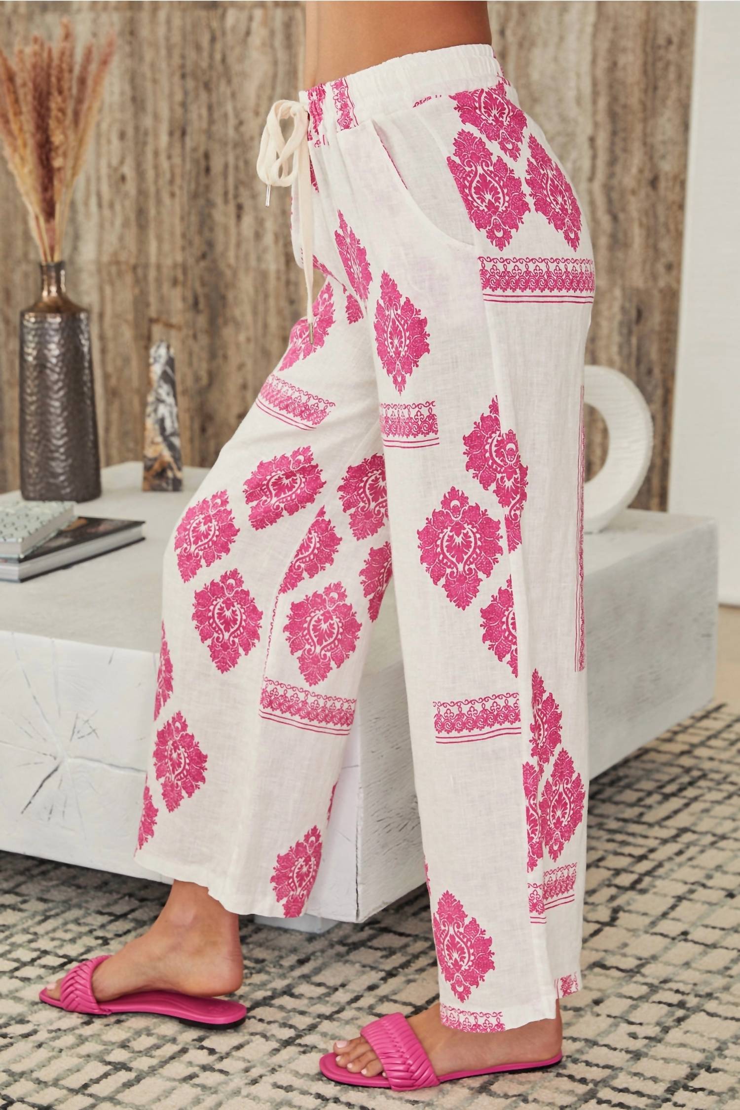 Milio Milano - Linen Damask Pants