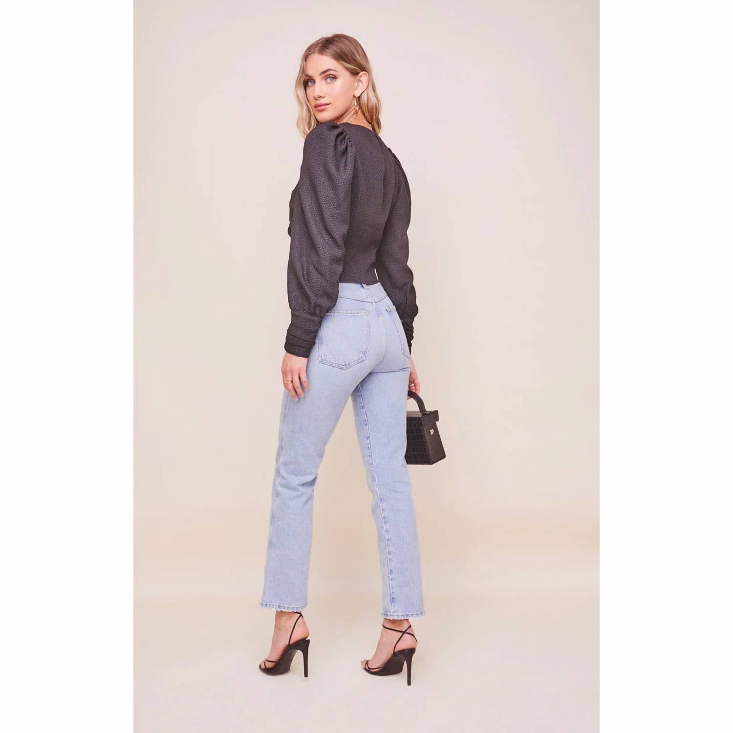 Astr - Magdalene Ruched Front Top