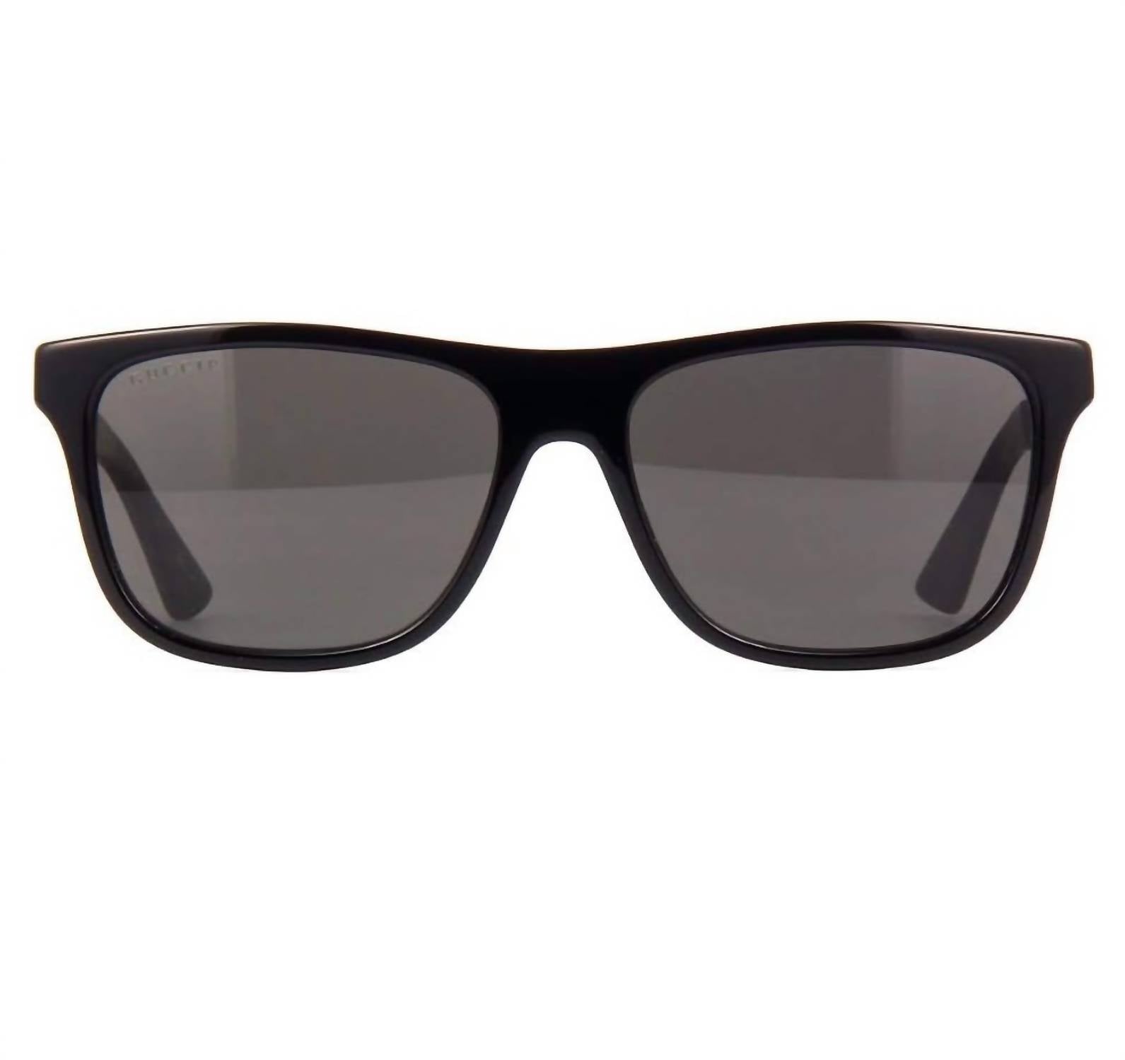 Gucci - Men's Rectangular Non Polarized Sunglasses 0687s - 002