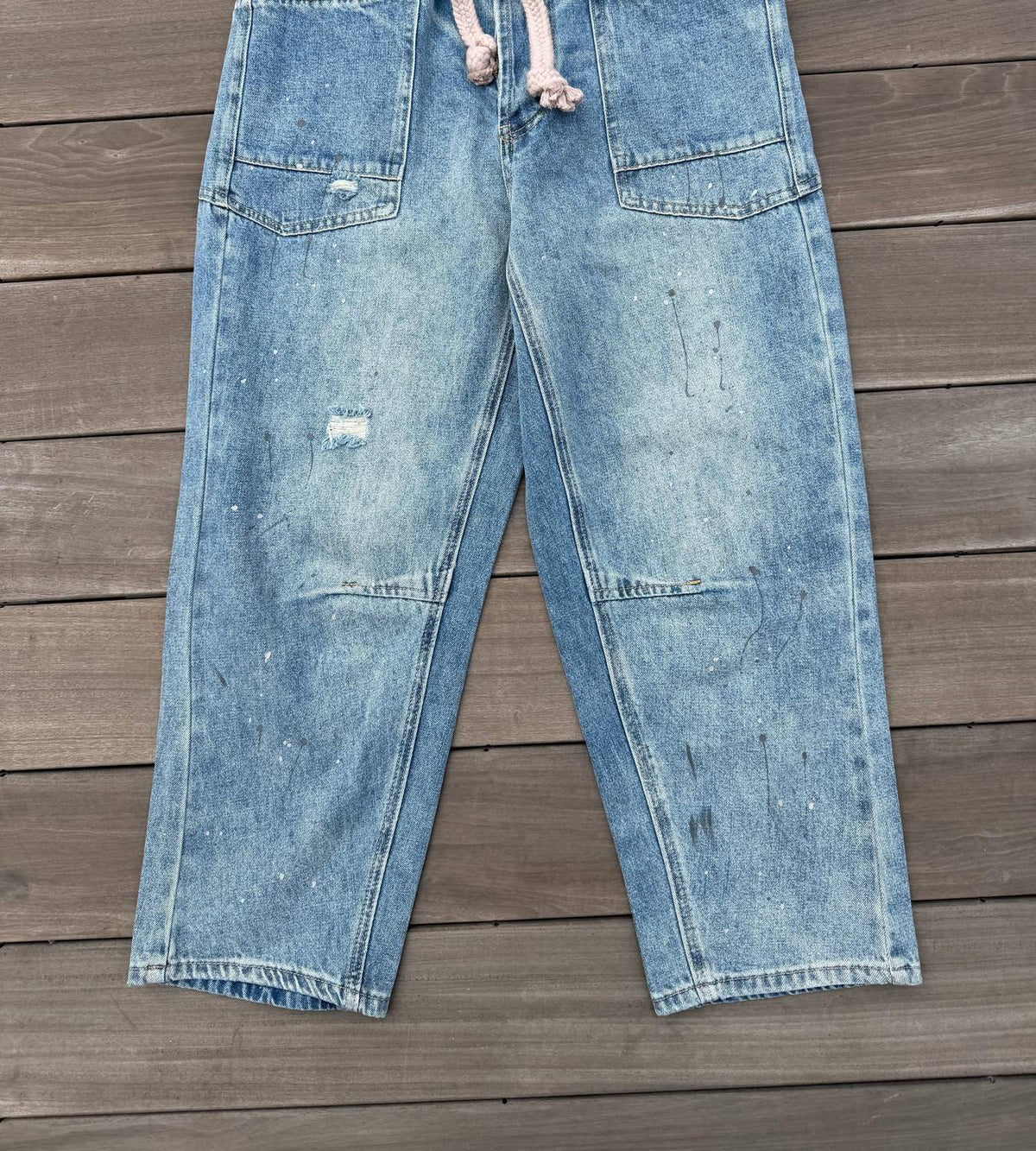 Bibi - Relaxed Fit Barrel Jeans