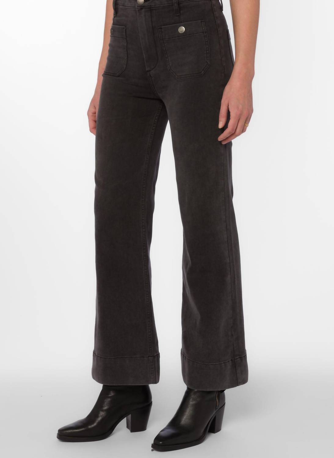Velvet Heart Gia Jeans in black - women's jeans - alternate view