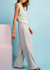 Ee:Some - Classic Pin Stripe Vest