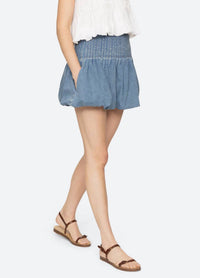 Sea - Oli Denim Bubble Skirt