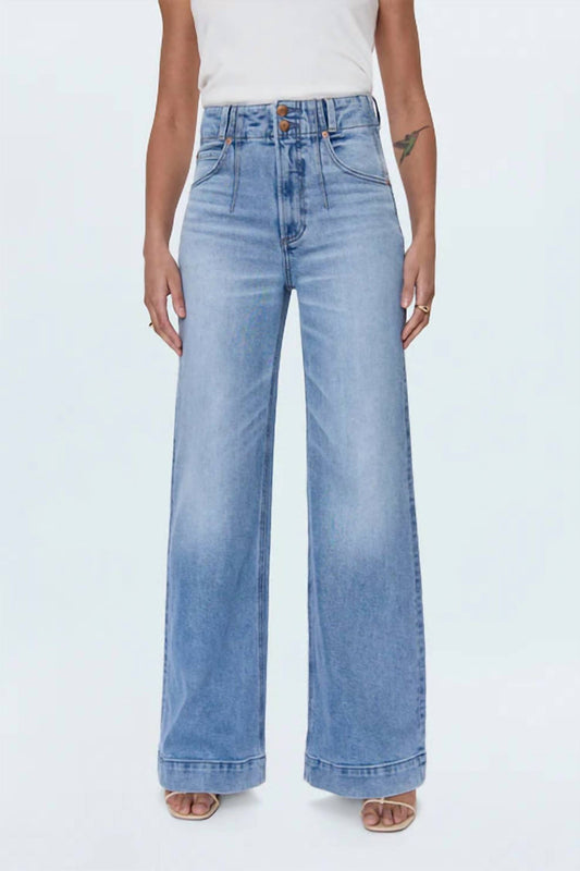 Pistola - Lana High Rise Ultra Wide Leg Double Button Jeans