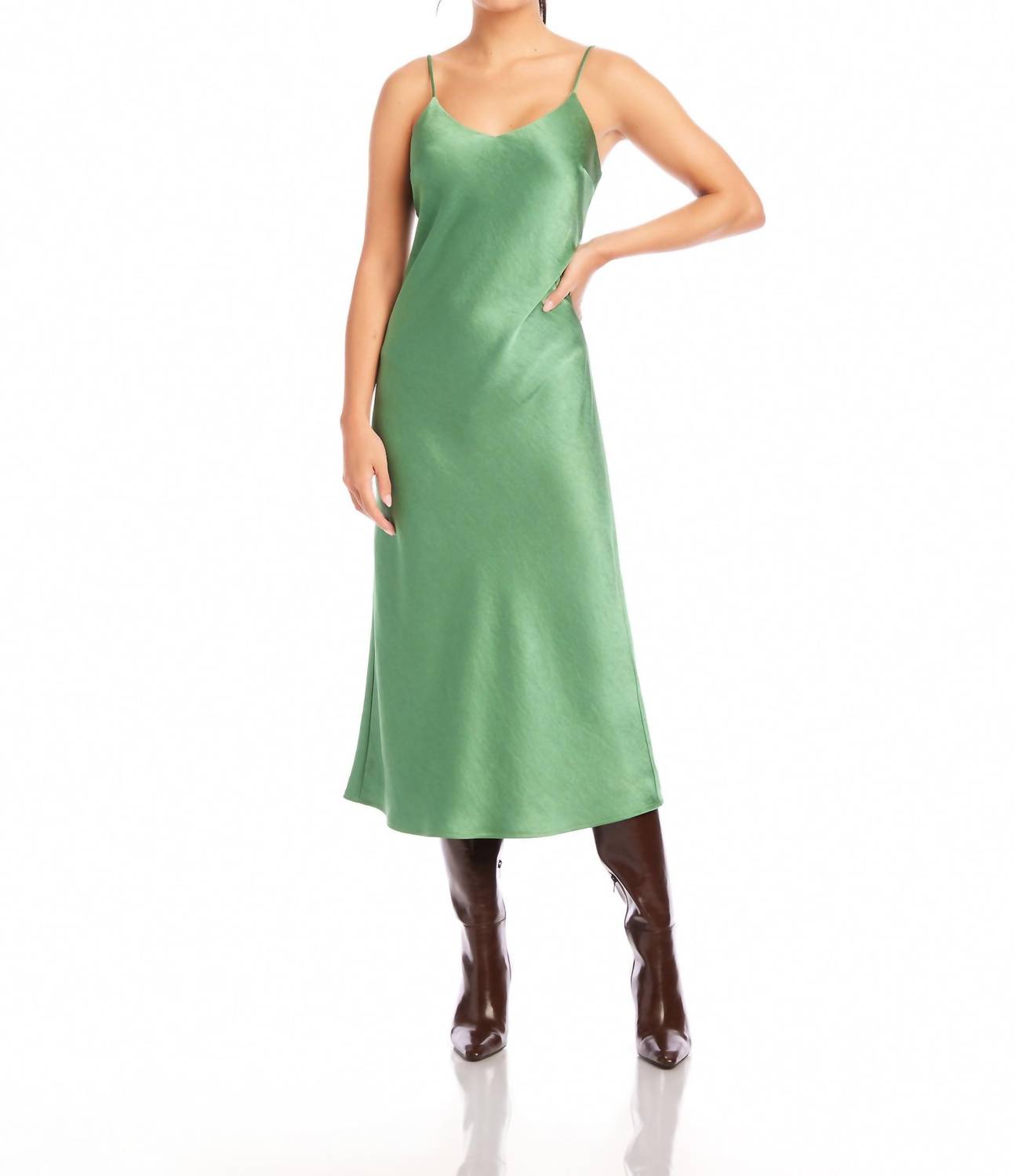 Faherty - Bias Midi Dress
