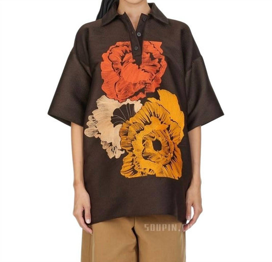 Salvatore Ferragamo - Women's Poppy Print Waist Coat