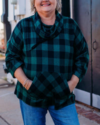 Multiples - Cuffed Dolman Brushed Knit Top